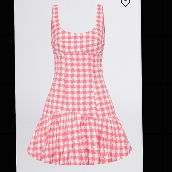 Sheike “Parker Dress” Pink/white - size 8 - Picture 3 of 3